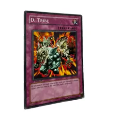 Yugioh CCG Collectable 1996 Konami Trap Card D Tribe - Image 2