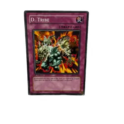Yugioh CCG Collectable 1996 Konami Trap Card D Tribe - Image 5