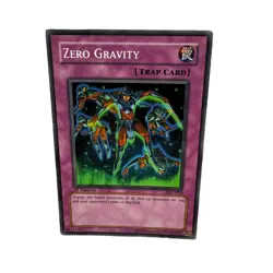 Yugioh CCG Collectable 1996 Konami Trap Card Zero Gravity - Image 5
