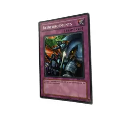 Yugioh CCG Collectable 1996 Konami Reinforcements Card Trap Card - Image 3