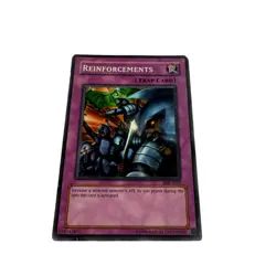 Yugioh CCG Collectable 1996 Konami Reinforcements Card Trap Card - Image 4