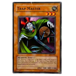 Yugioh CCG Collectable 1996 Konami Trap Master Card 1996 - Image 1
