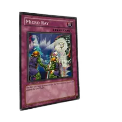 Yugioh CCG Collectable 1996 Konami Trap Card Micro Ray - Image 2