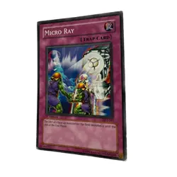 Yugioh CCG Collectable 1996 Konami Trap Card Micro Ray - Image 3