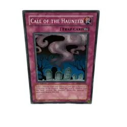 Yugioh CCG Collectable 1996 Konami Trap Card Call Of The Haunted - Image 5