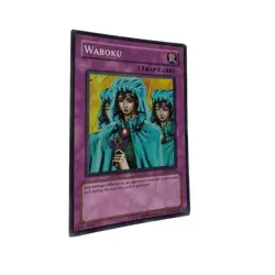 Yugioh CCG Collectable 1996 Konami Waboku Trap Card 1996 Yugioh - Image 2