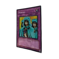 Yugioh CCG Collectable 1996 Konami Waboku Trap Card 1996 Yugioh - Image 3