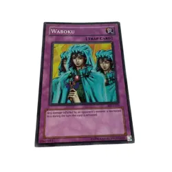 Yugioh CCG Collectable 1996 Konami Waboku Trap Card 1996 Yugioh - Image 4