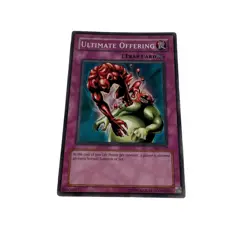Yugioh CCG Collectable 1996 Konami Ultimate Offering Trap Card 1996 - Image 4