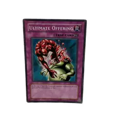 Yugioh CCG Collectable 1996 Konami Ultimate Offering Trap Card 1996 - Image 5
