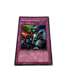 Yugioh CCG Collectable 1996 Konami Trap Card Reinforcements - Image 4