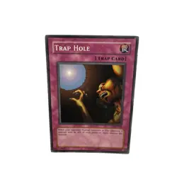 Yugioh CCG Collectable 1996 Konami Trap hole Card Trap Card - Image 5