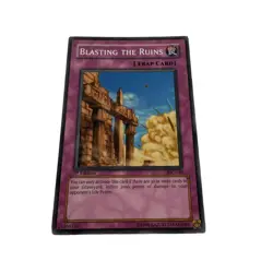 Yugioh CCG Collectable 1996 Konami Trap Card Blast The Ruins - Image 4