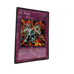 Yugioh CCG Collectable 1996 Konami D Tribe Card Yugioh - Image 2