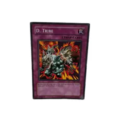 Yugioh CCG Collectable 1996 Konami D Tribe Card Yugioh - Image 5