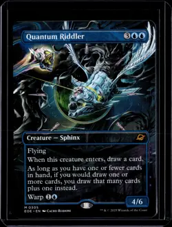 Quantum Riddler - 305 - EOE - NM - MTG Magic the Gathering - Image 1