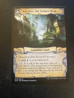 Magic the Gathering MTG - Search for Azcanta Azcanta, the Sunken Ruin 074/279 NM - Image 2