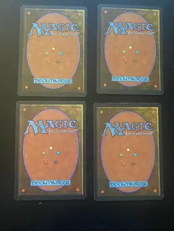 4x MTG Magic The Gathering Sacrifice Revised NM/LP - Image 2