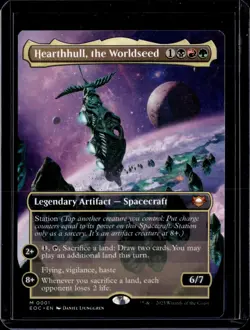 Hearthhull, the Worldseed - 1 - EOC - NM - MTG Magic the Gathering - Image 1
