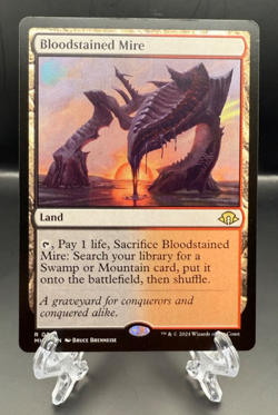 MTG: Bloodstained Mire *REGULAR* #216 Modern Horizons 3 - Rare - NM - Image 1