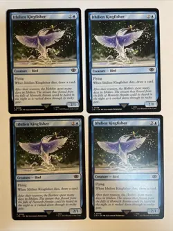 4x Mtg Lord Of The Rings Ithilien Kingfisher NM Magic The Gathering - Image 1