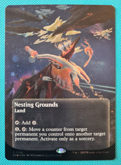 MTG - Nesting Grounds - Galaxy Foil - Stellar Sights - Edge of Eternities - Image 2