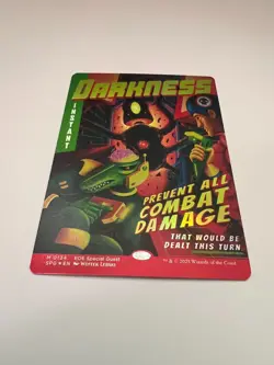 Darkness (Showcase) FOIL 0124 Mythic Rare EOE SPECIAL GUESTS MTG SPG PACK FRESH - Image 1