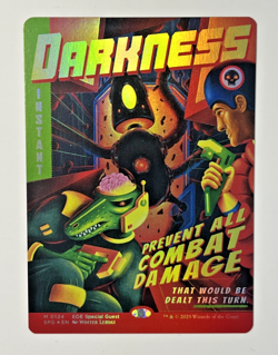 Darkness (Showcase) FOIL 0124 Mythic Rare EOE SPECIAL GUESTS MTG SPG PACK FRESH - Image 1