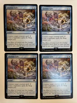 4x Mtg Lord Of The Rings Glorious Gale NM Magic The Gathering - Image 1