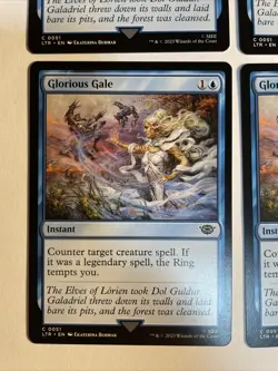 4x Mtg Lord Of The Rings Glorious Gale NM Magic The Gathering - Image 2