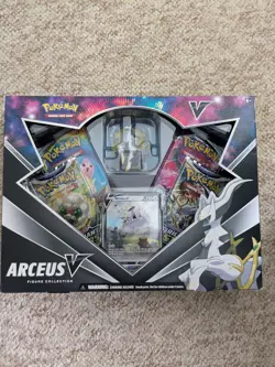Arceus v Figure Collection Box Sealed - Cosmic Eclipse - Pokemon TCG - Image 1