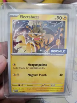 LOT TCG POKEMON INDONESIA GOODDAY + INDOMILK STAMPS - Image 3