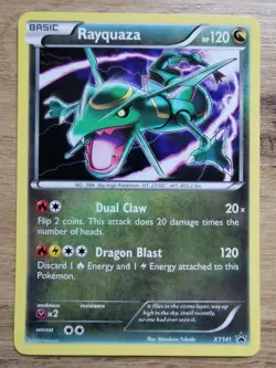 Pokemon Rayquaza Holo Black Star Promo XY141 NM Condition - Image 1
