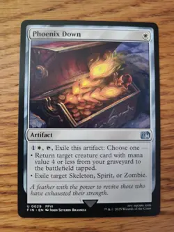 Magic The Gathering MTG PHOENIX DOWN Final Fantasy NM Near Mint - Image 1