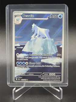 Beartic 110/086 110 Black Bolt Pokemon Card Illustration Rare Pack Fresh Mint - Image 3