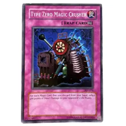 Yugioh CCG Collectable 1996 Konami Type Zero Magic Crusher - Image 1