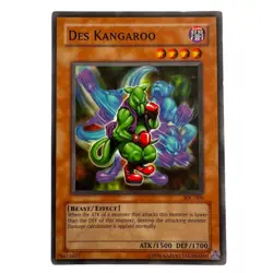 Yugioh CCG Collectable 1996 Konami Des Kangaroo - Image 1