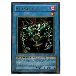 Yugioh CCG Collectable 1996 Konami Relinquished - Image 1