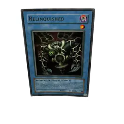 Yugioh CCG Collectable 1996 Konami Relinquished - Image 5