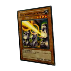 Yugioh CCG Collectable 1996 Konami Moai Interceptor Cannons 1st Edition - Image 3