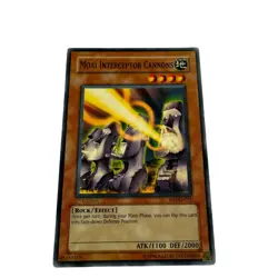 Yugioh CCG Collectable 1996 Konami Moai Interceptor Cannons 1st Edition - Image 4