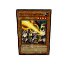 Yugioh CCG Collectable 1996 Konami Moai Interceptor Cannons 1st Edition - Image 5