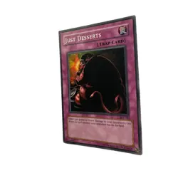 Yugioh CCG Collectable 1996 Konami Just Deserts - Image 3