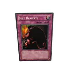 Yugioh CCG Collectable 1996 Konami Just Deserts - Image 5