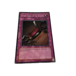 Yugioh CCG Collectable 1996 Konami Seven Tools Of The Bandit - Image 4