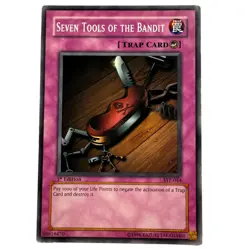 Yugioh CCG Collectable 1996 Konami Seven Tools Of The Bandit - Image 1