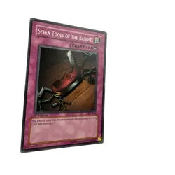 Yugioh CCG Collectable 1996 Konami Seven Tools Of The Bandit - Image 2