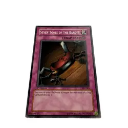 Yugioh CCG Collectable 1996 Konami Seven Tools Of The Bandit - Image 4