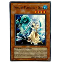 Yugioh CCG Collectable 1996 Konami Familiar Possessed Eria - Image 1