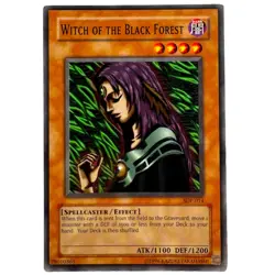 Yugioh CCG Collectable 1996 Konami Witch of The Black Forest - Image 1